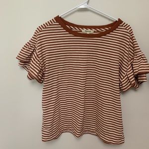 Madewell women’s short sleeve shirt